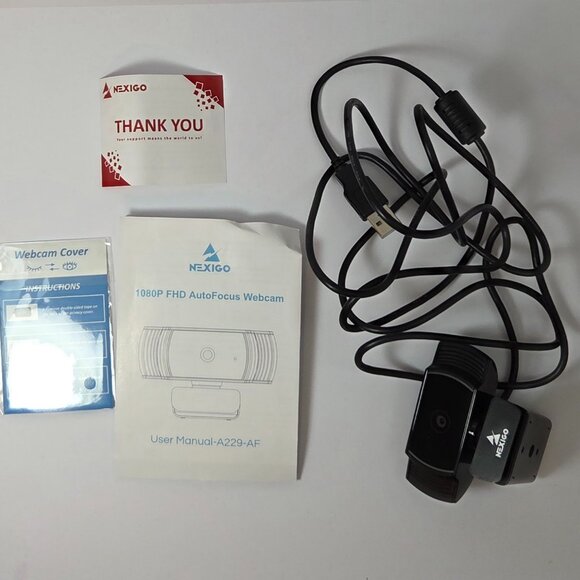 NWT - NexiGo AutoFocus 1080P Full HD Webcam with Microphone - Picture 8 of 8